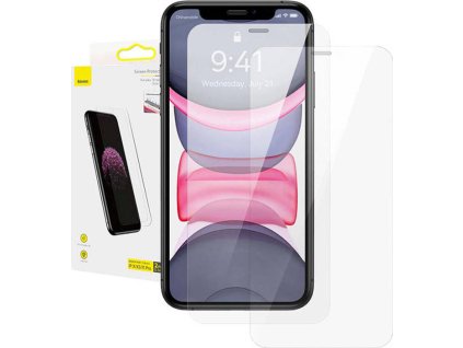 Baseus 0,3mm tvrdené sklo na displej (balenie 2ks) pre iPhone X/XS/11 Pro (5,8 palcov)