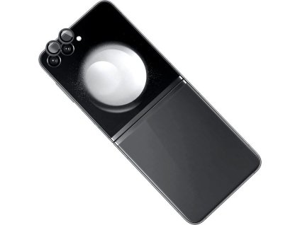 Ochranná skla čoček fotoaparátů FIXED Camera Glass pro Samsung Galaxy Z Flip 5 5G, černá