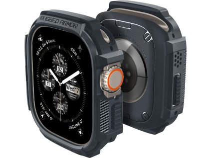 SPIGEN RUGGED ARMOR APPLE WATCH ULTRA 1/2 (49 MM) DARK GREY