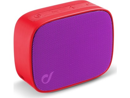 Bezdrátový reproduktor CELLULARLINE FIZZY, AQL® certifikace, růžovo-fialový