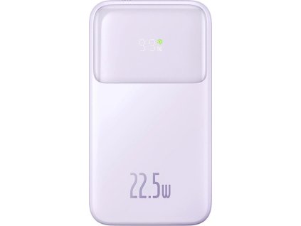 Powerbanka Baseus Comet 20000mAh, USB na USB-C, 22,5W (fialová)