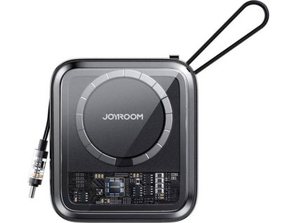 Magnetická powerbanka Joyroom JR-L006 Icy 10000mAh, USB C (černá)