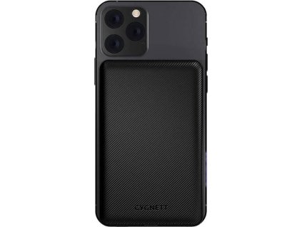 Powerbanka Cygnett Magnetic 5000mAh 18W pro iPhone (černá)