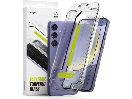 Tvrdené sklo RINGKE EASY SLIDE 2-PACK GALAXY S24 CLEAR