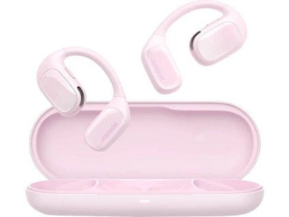 Bezdrôtové slúchadlá za uši (bone conduction) Joyroom JR-OE1 (ružová)