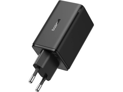 Baseus GAN6 Pro Fast Charger, 2xUSB-C + 2xUSB, 65W (čierna)