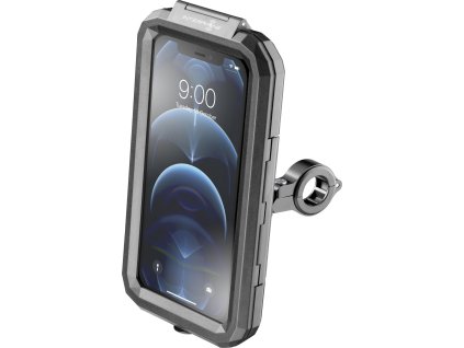 Univerzálne vodeodolné púzdro na mobilné telefóny Interphone Armor Pro, úchyt na riadidlá, max. 6,5", čierne