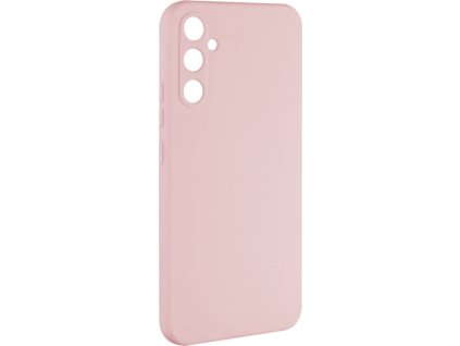Zadní pogumovaný kryt FIXED Story pro Samsung Galaxy A34 5G, růžový