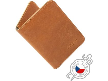 Kožená peňaženka FIXED Wallet XL, hnedá