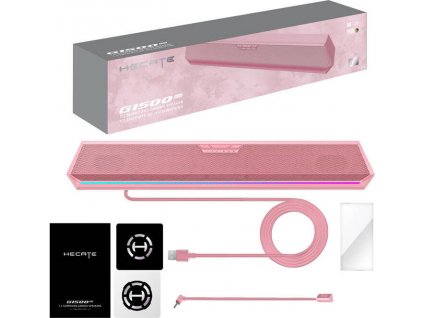 Herní soundbar Edifier HECATE G1500 Bar (růžový)