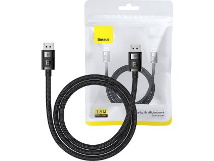 Kabel DP 8K na DP 8K Baseus High Definition 1,5 m (černý)
