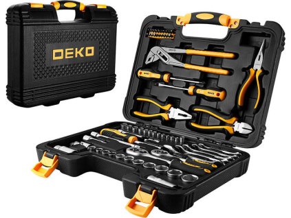 Sada ručního nářadí Deko Tools TZ65, 65 kusů