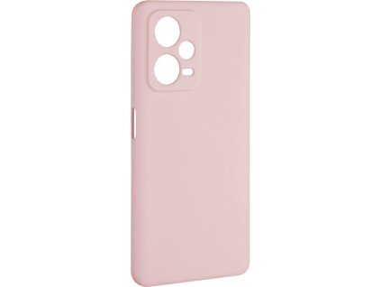 Zadný pogumovaný kryt FIXED Story pre Xiaomi Redmi Note 12 Pro+ 5G, ružový