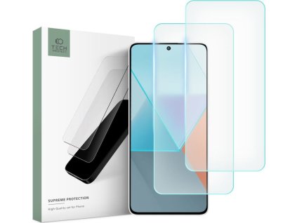 Tvrzené sklo 2x TECH-PROTECT SUPREME XIAOMI REDMI NOTE 13 / 13 PRO / 4G / 5G CLEAR