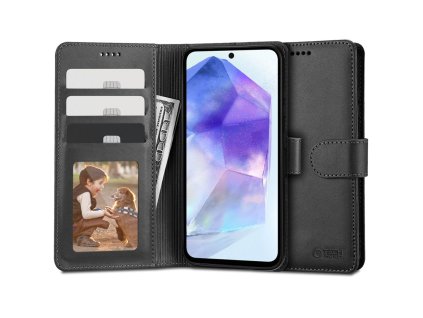 TECH-PROTECT WALLET GALAXY A55 5G BLACK