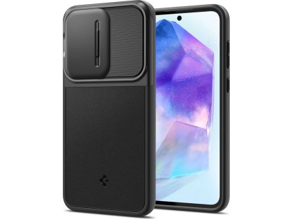 SPIGEN OPTIK ARMOR GALAXY A55 5G BLACK