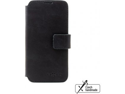 Kožené pouzdro typu kniha FIXED ProFit pro Samsung Galaxy A35 5G, černé