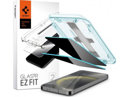 Tvrzené sklo SPIGEN GLAS.TR ”EZ FIT” 2-PACK GALAXY S24+ PLUS PRIVACY