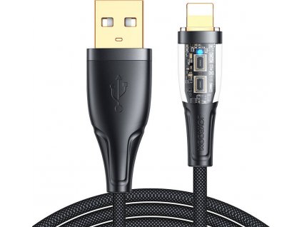 Kabel USB-A na Lightning / 2,4 A / 1,2 m Joyroom S-UL012A3 (černý)
