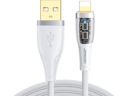 Kábel k USB-A na Lightning / 2,4 A / 1,2 m Joyroom S-UL012A3 (biely)