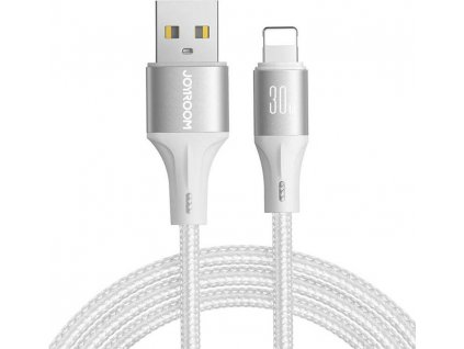 Kabel USB Joyroom Light-Speed USB na Lightning SA25-AL3, 3A, 2 m (bílý)