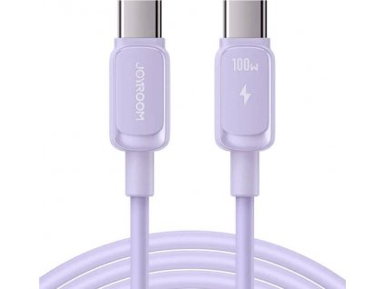 Kabel S-CC100A14 100W USB C na USB C Joyroom / 100W / 1,2 m (fialový)