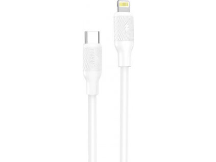 USB kabel na Lightning Foneng X80, 27W, 1m (bílý)