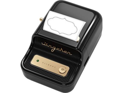 Přenosná tiskárna štítků Niimbot B21 (černá)