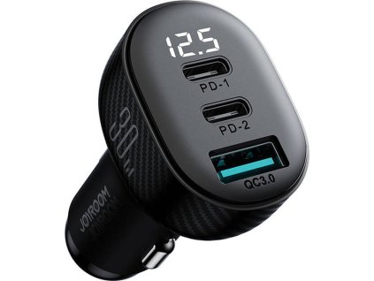 Nabíječka do auta Joyroom JR-CCD04 , 2A1C 30W, digitální displej