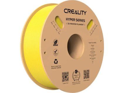 Hyper PLA Filament Creality pre 3D tlačiarne (žltá)