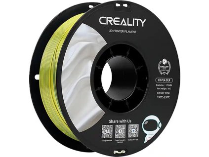 CR-Silk PLA Filament Creality pro 3D tiskárny (žluto-modrá)