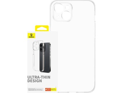 Puzdro na telefón pre iPhone 15 Plus Baseus OS-Lucent Series (číre)