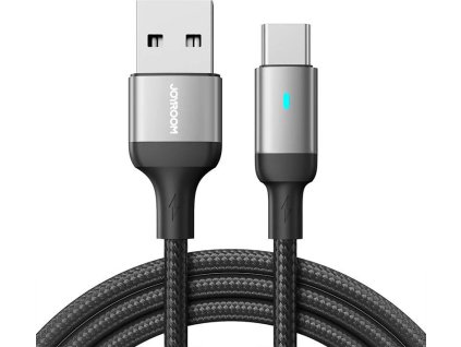Kábel USB-A na USB-C / 3A / 1,2 m Joyroom S-UC027A10 (černý)