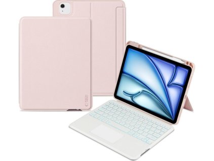 TECH-PROTECT pouzdro SCMAG PEN + klávesnice pro iPad Air 10.9” 4 / 5 (2020-2022) / 11” 6 / 7 (2024-2025) PINK