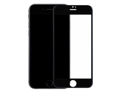apple iphone 7 plus 3d curved tempered glass okr black