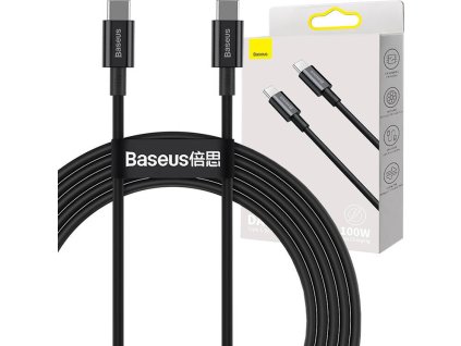 Baseus CATYS-C01 Superior Fast Charging Datový Kabel USB-C - USB-C 100W 2m Black