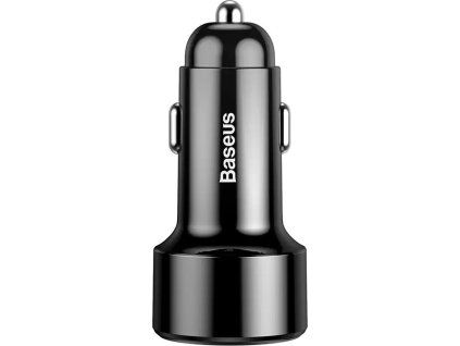 Baseus Magic Series Nabíječka do Auta USB-A/USB-A 45W Black