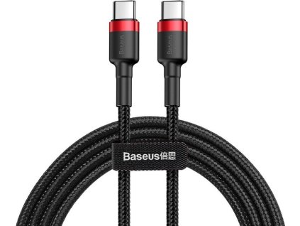 Baseus Cafule Cable USB-C PD 2.0 QC 3.0 60W 2m (čierno-červená)