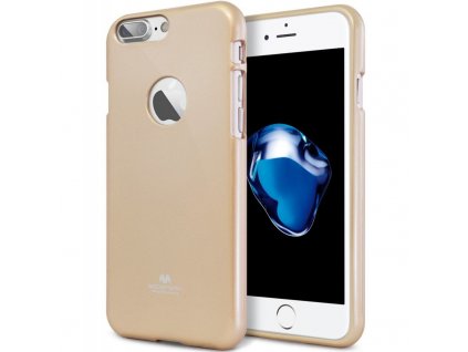 Kryt Jelly Case Mercury pro Apple iPhone X, gold