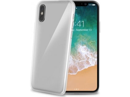 TPU pouzdro CELLY Gelskin pro Apple iPhone X/XS, bezbarvé
