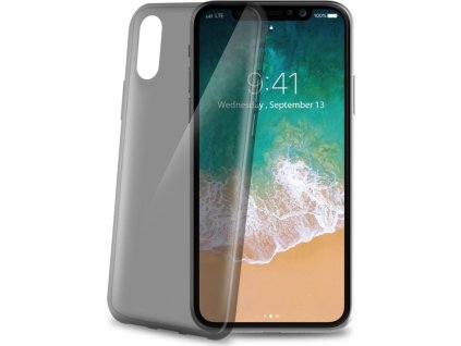 TPU pouzdro CELLY Ultrathin pro Apple iPhone X/XS, černé