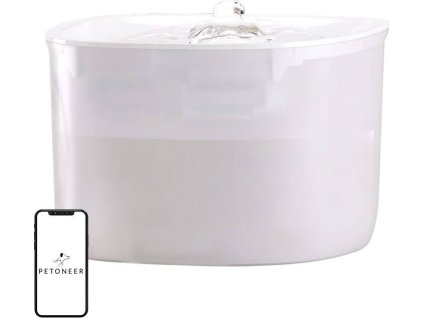 Inteligentní fontánka/pítko pro domácí mazlíčky Petoneer Fresco EzGo