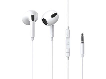 Baseus wired earphones Encok H17white