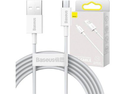 Baseus CAMYS-A02 Superior Fast Charging Datový Kabel MicroUSB 2A 2m White