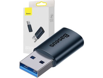 Baseus ZJJQ000103 Ingenuity Mini OTG Adaptér z USB-C na USB-A Blue