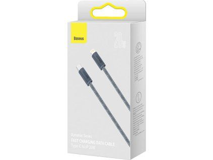Baseus Dynamic Series Fast Charging Datový Kabel USB-C - Lightning 20W 1m Slate Gray