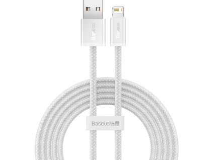 Baseus Dynamic kábel USB na Lightning, 2,4 A, 2 m (biely)