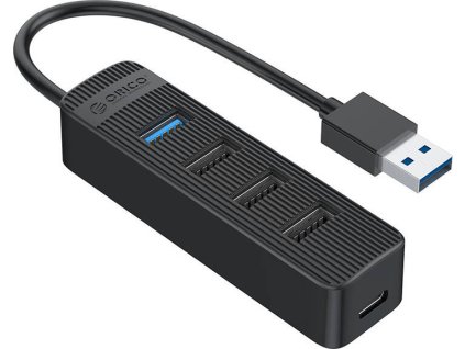 Orico USB na USB 3.0 + 3x USB 2.0 Hub adaptér (černý)