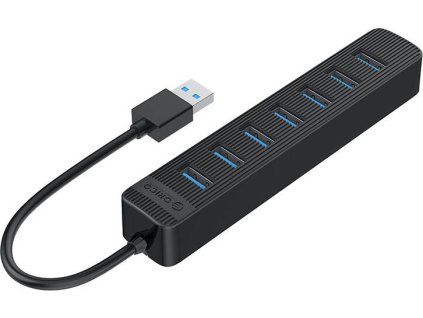 Orico TWU3 USB na 7x USB 3.0 Hub adaptér (černý)
