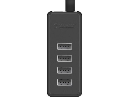 Orico W5P-30 USB na 4x USB 2.0 Hub adaptér (černý)